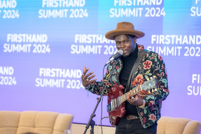 Firsthand Summit 2024 - Musical performance with guitarist