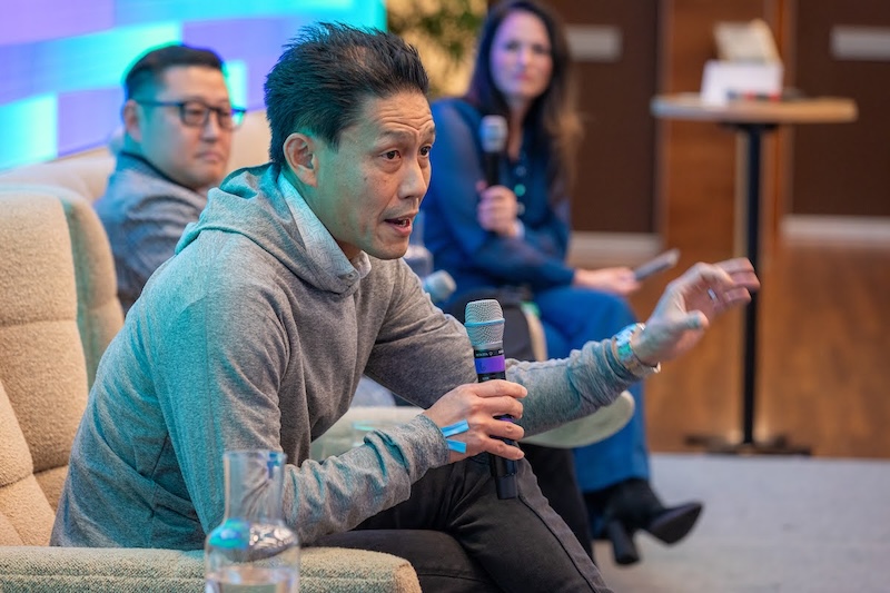 Firsthand Summit 2024 - Speaker sharing expertise during panel